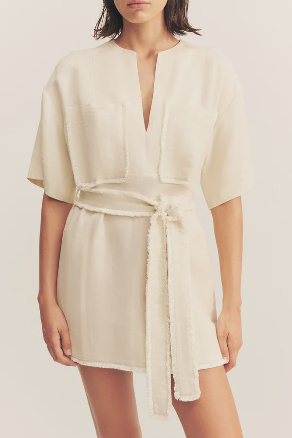 Patch Pocket Mini Dress - Gigi