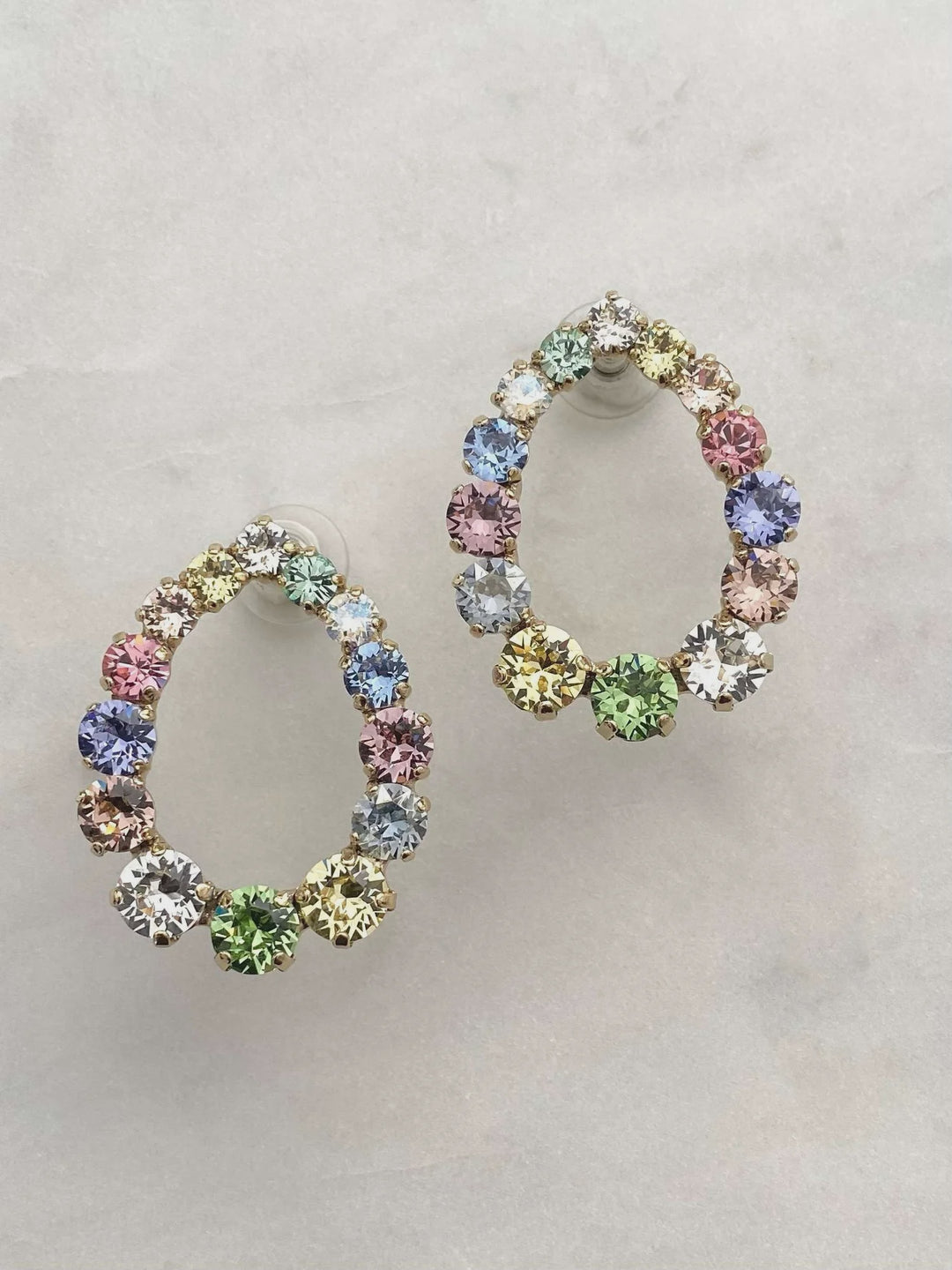 Zafiros Stud Earrings - Pastels