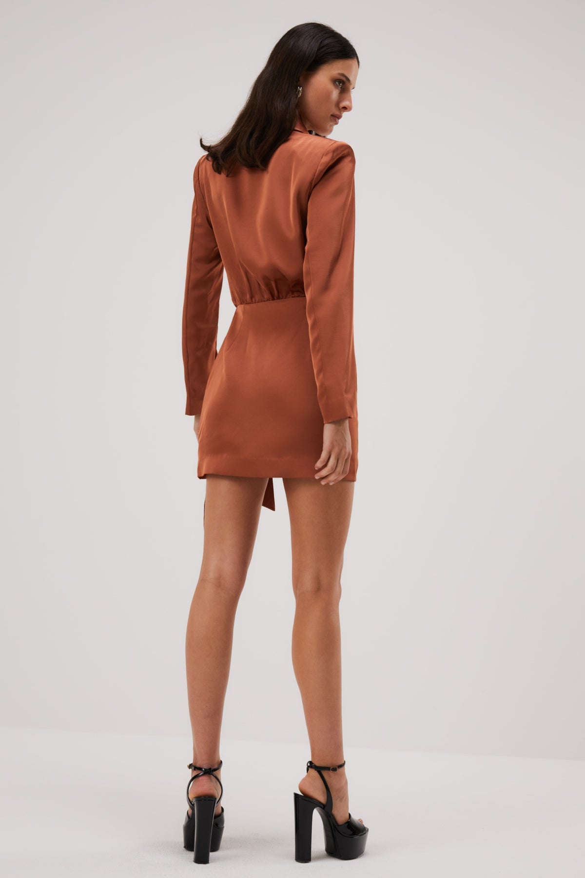 Azera Mini Dress - Copper