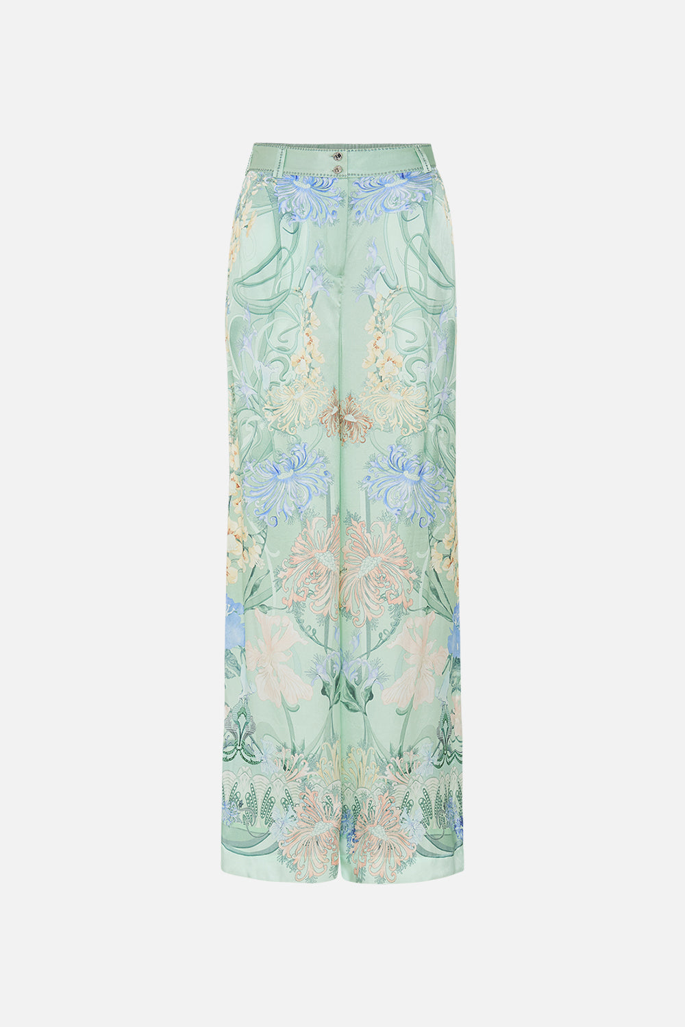 Wide Leg Waisted Pant - Dreaming In Dutch