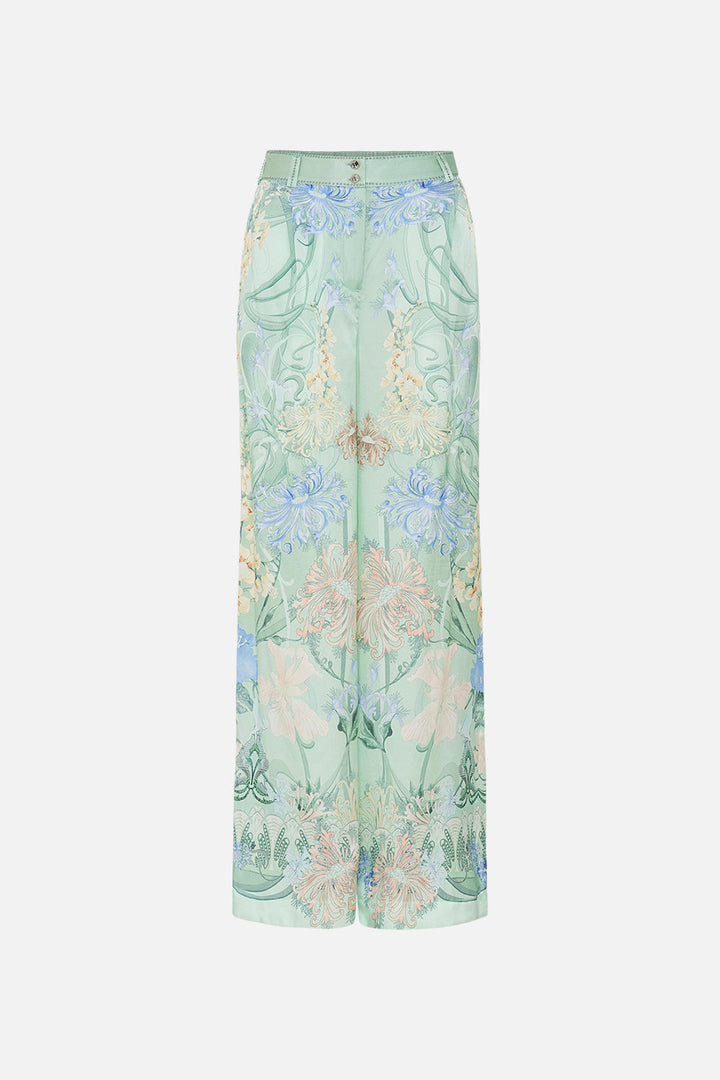 Wide Leg Waisted Pant - Dreaming In Dutch
