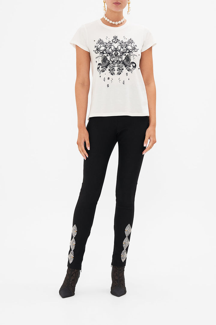 Slim Fit Round Neck T-Shirt - Tales Of Tatoo