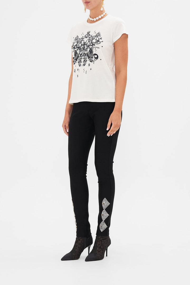 Slim Fit Round Neck T-Shirt - Tales Of Tatoo