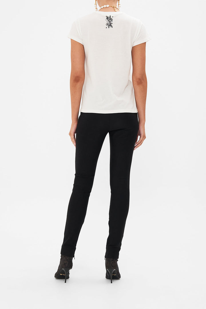 Slim Fit Round Neck T-Shirt - Tales Of Tatoo