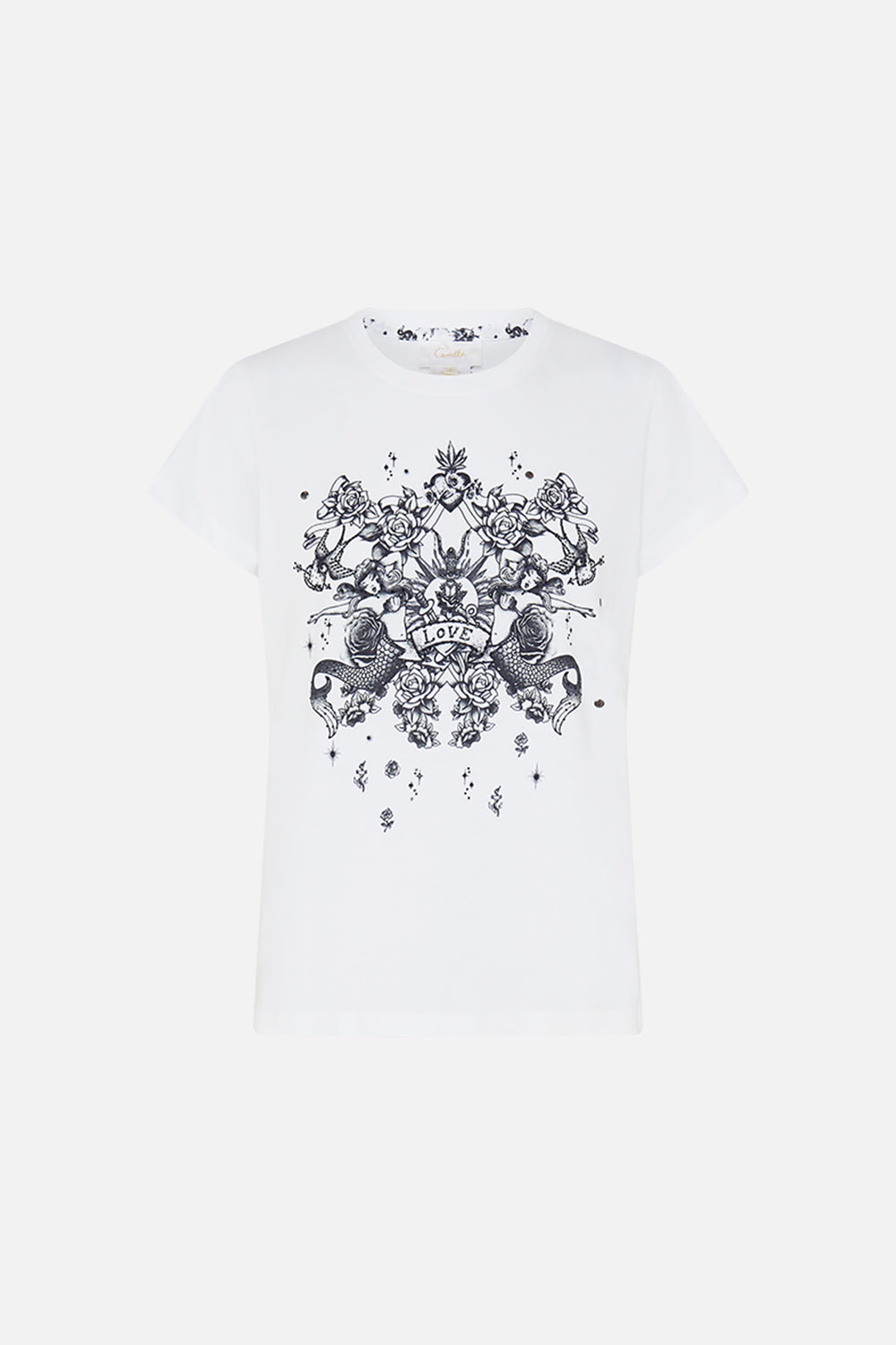 Slim Fit Round Neck T-Shirt - Tales Of Tatoo