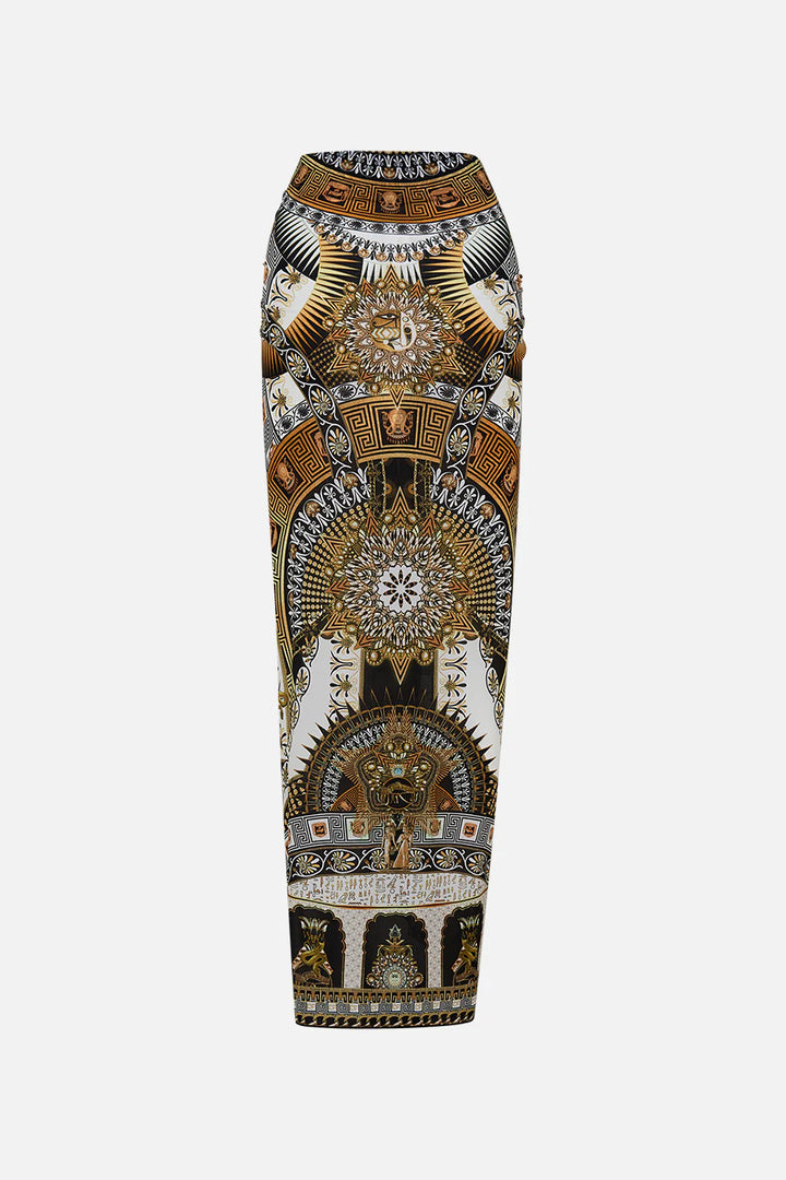 Long Sarong With Clip - Temples of Dendara