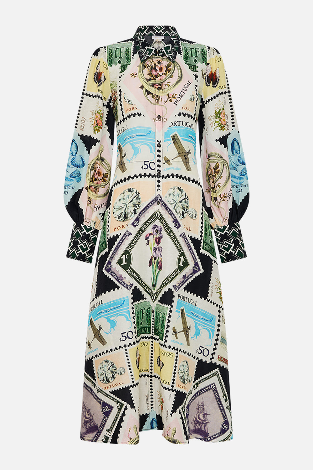Waist Tie Shirt Dress - My Porto Pen Pal
