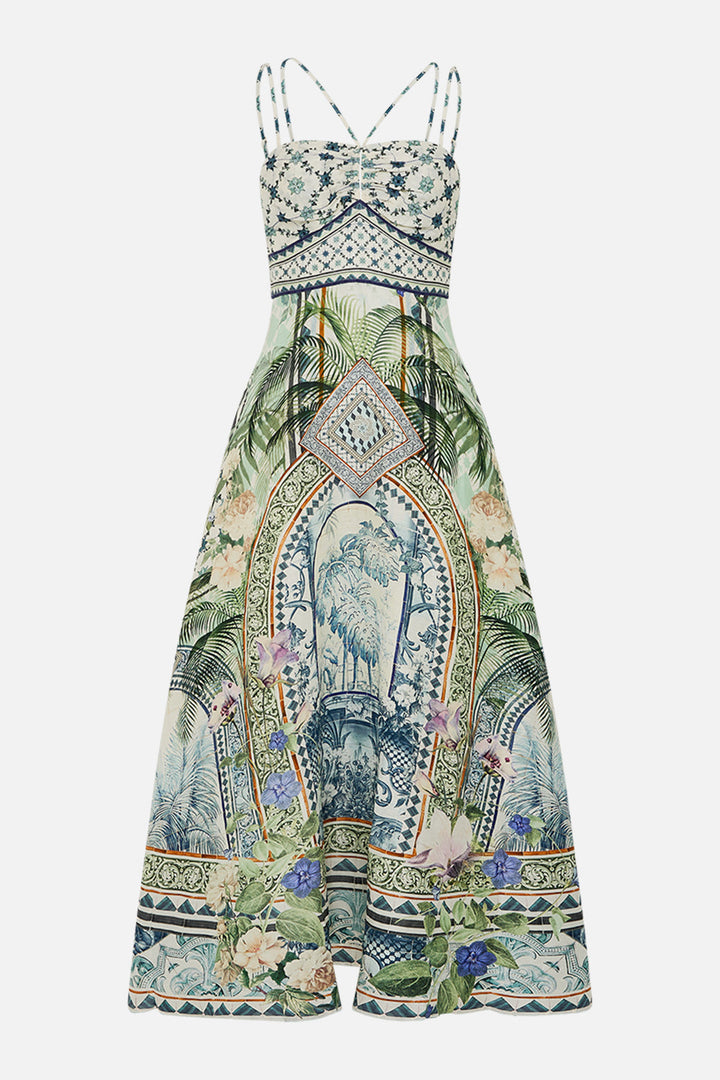 Strap Detail Dress - Jardim Party