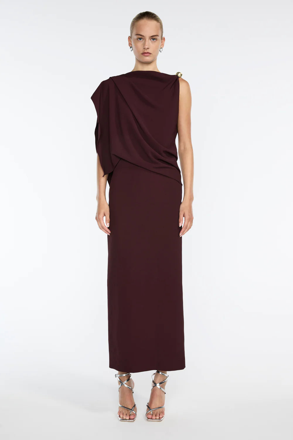 Focal Point Dress - Mulberry