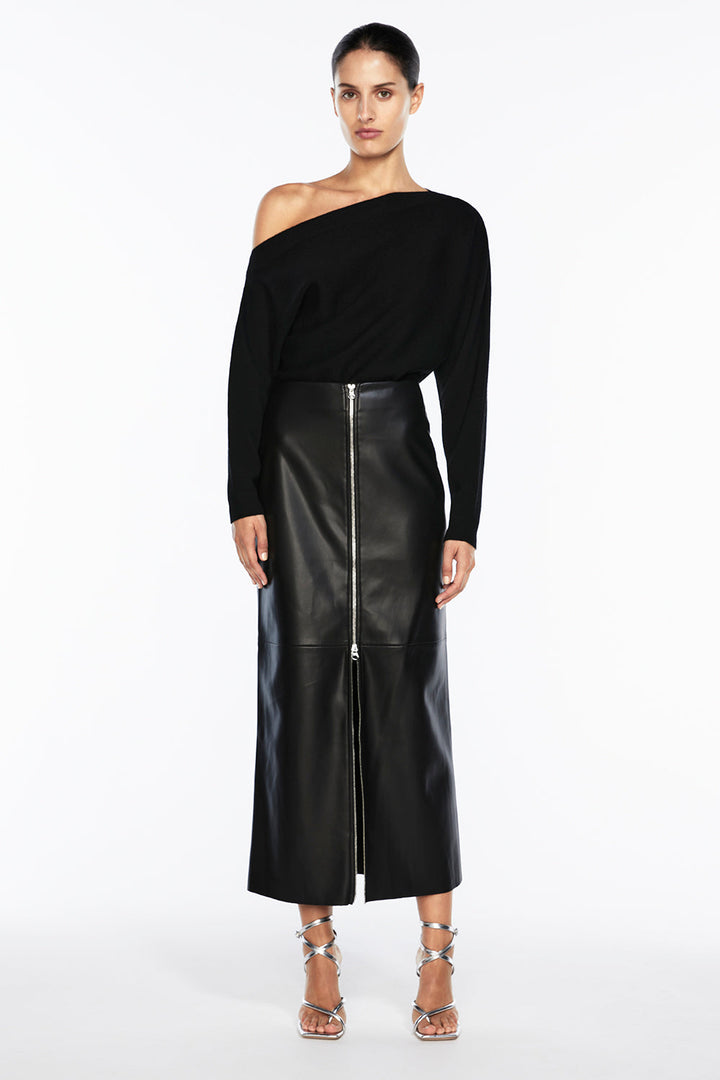 Future Feeling Knit Top - Black