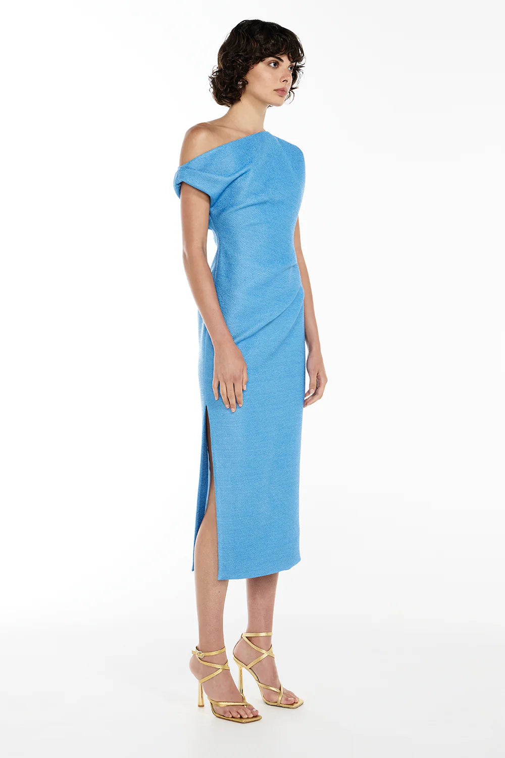 Inspired Life Midi Dress - Cerulean