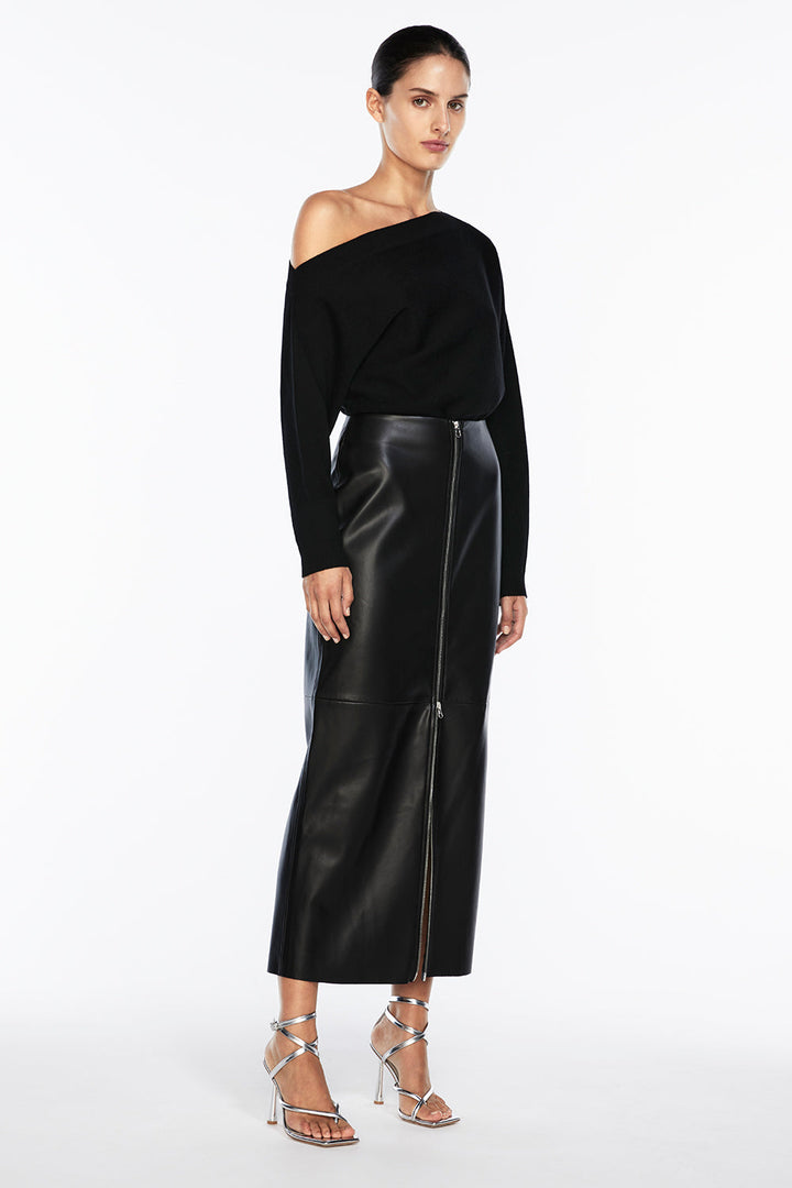 Future Feeling Knit Top - Black