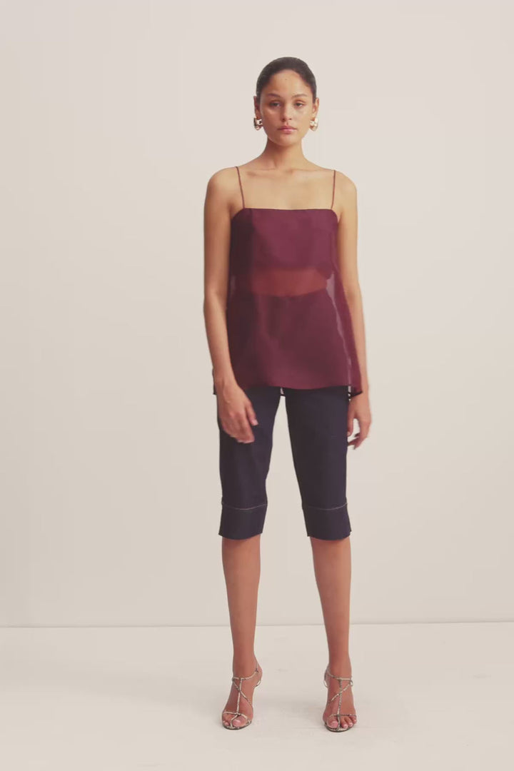 rue deep indigo capri jean