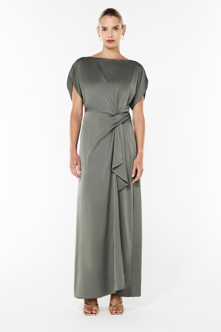 Venus Rises Dress - Dark Sage