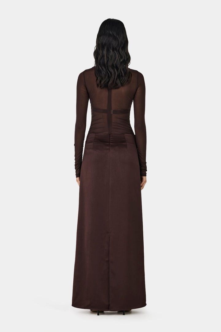 Amy Maxi Dress - Chocolate