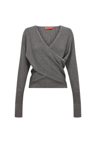 STORYTELLERS KNIT TOP - LEAD