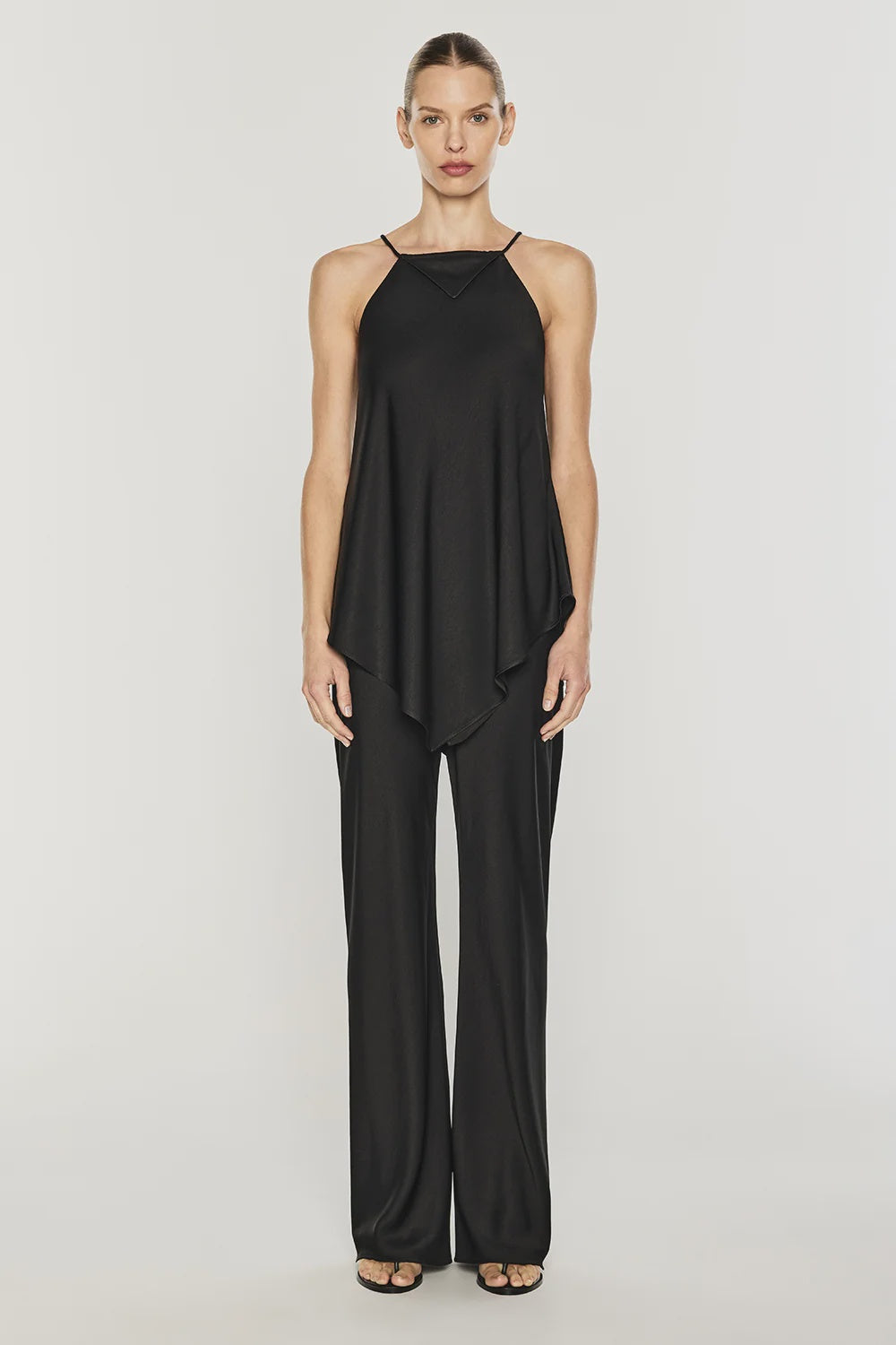 Low Down Rythm Racer Top - Black