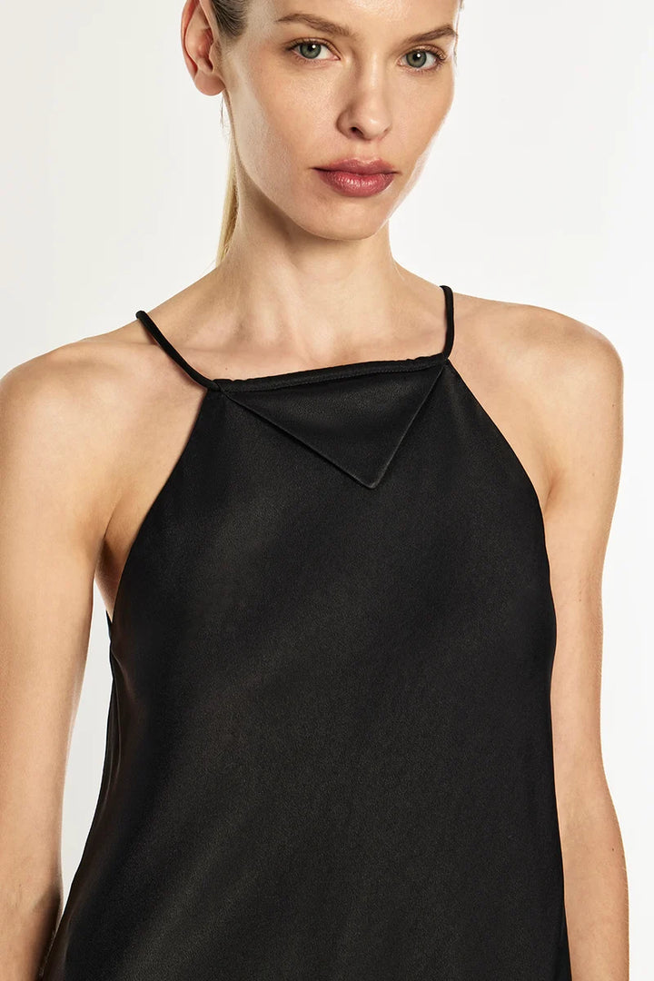 Low Down Rythm Racer Top - Black