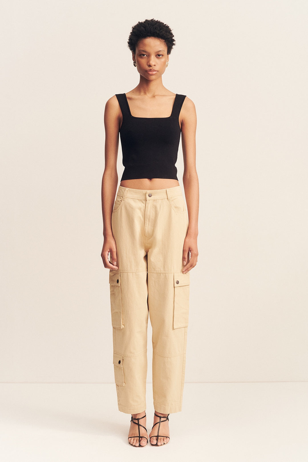 Cargo Tapered Pant - Sand