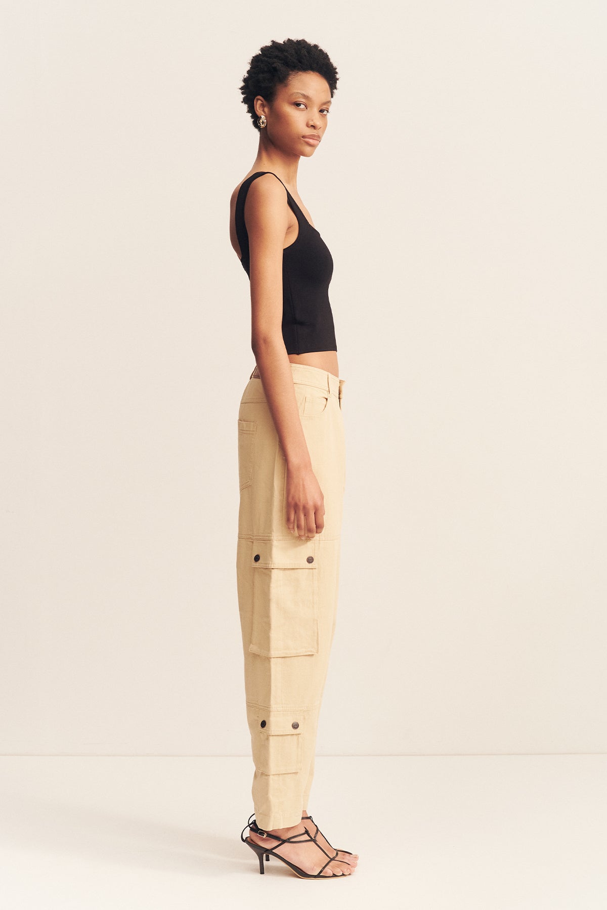 Cargo Tapered Pant - Sand