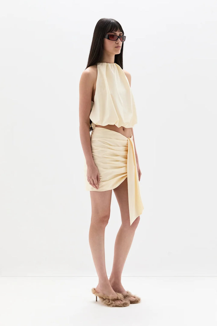 Arla Bubble Top - Cream