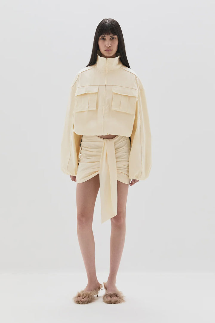 Arla Bomber Jacket - Cream