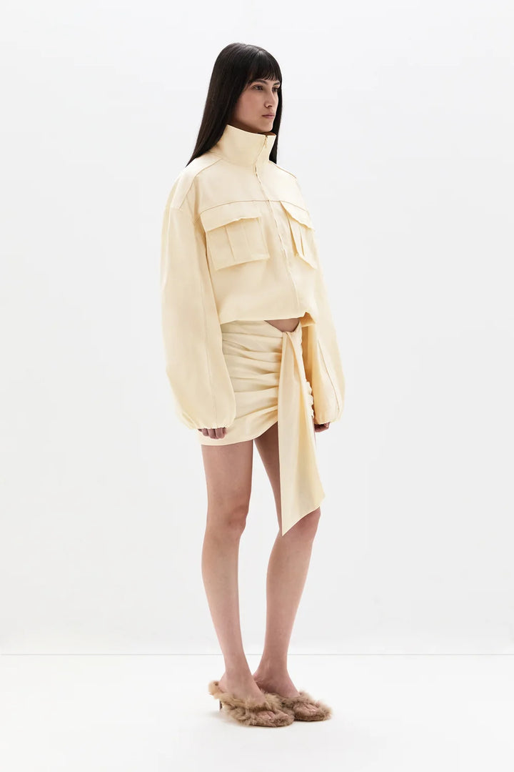 Arla Bomber Jacket - Cream