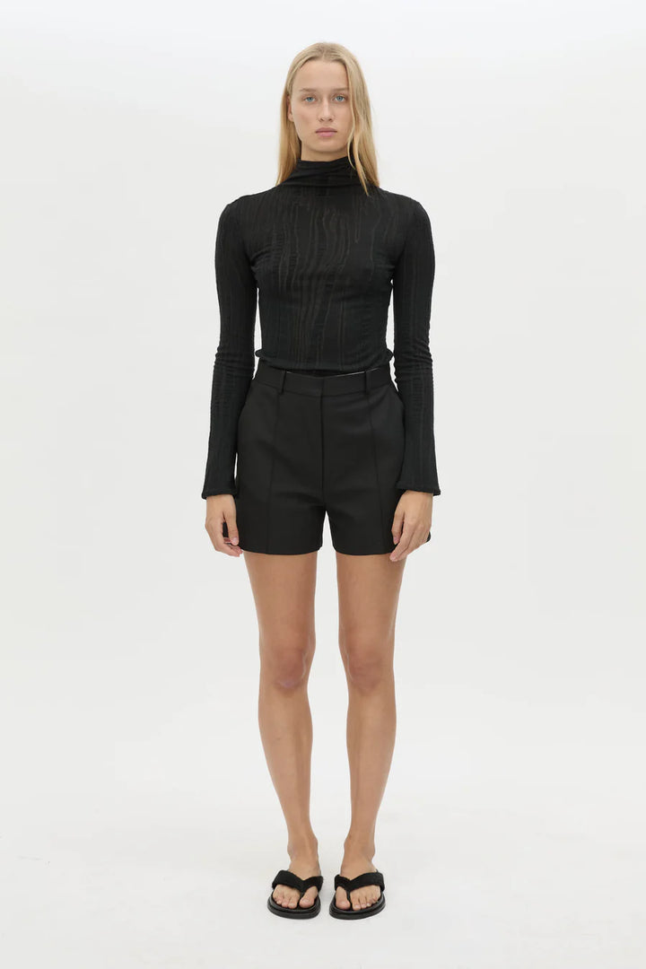 Floret Tailored Short - black