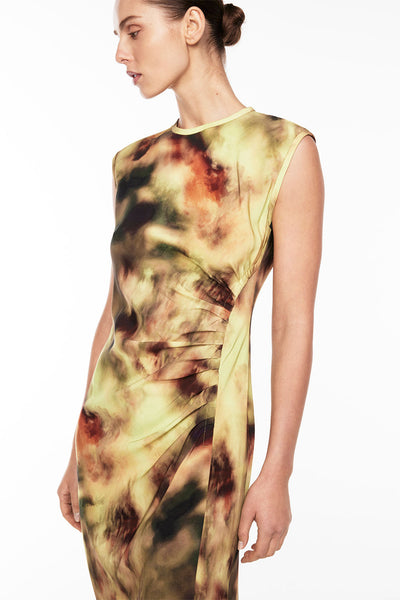 Camouflage Sheath Dress