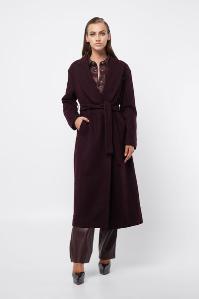 Venture Coat -Burgundy