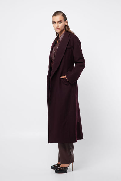 Venture Coat -Burgundy
