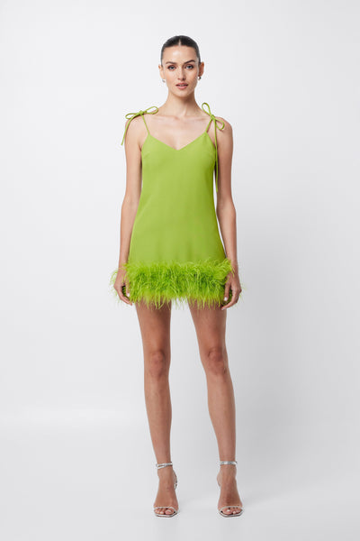 Focal Point Mini Dress - Green