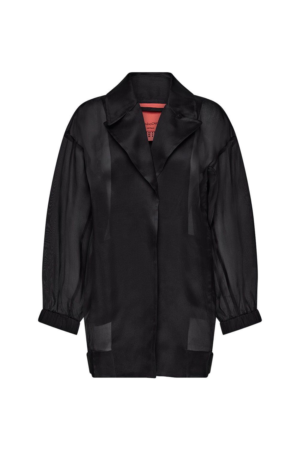 Organza Bomber - Black