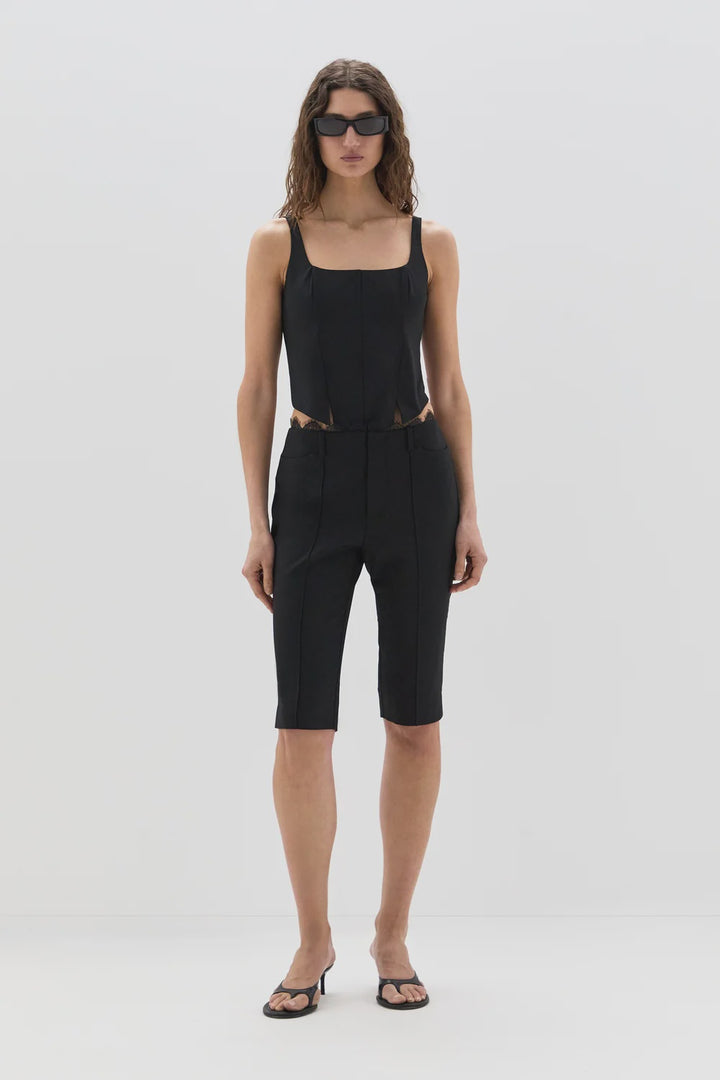 Miller Fitted Bodice - Black