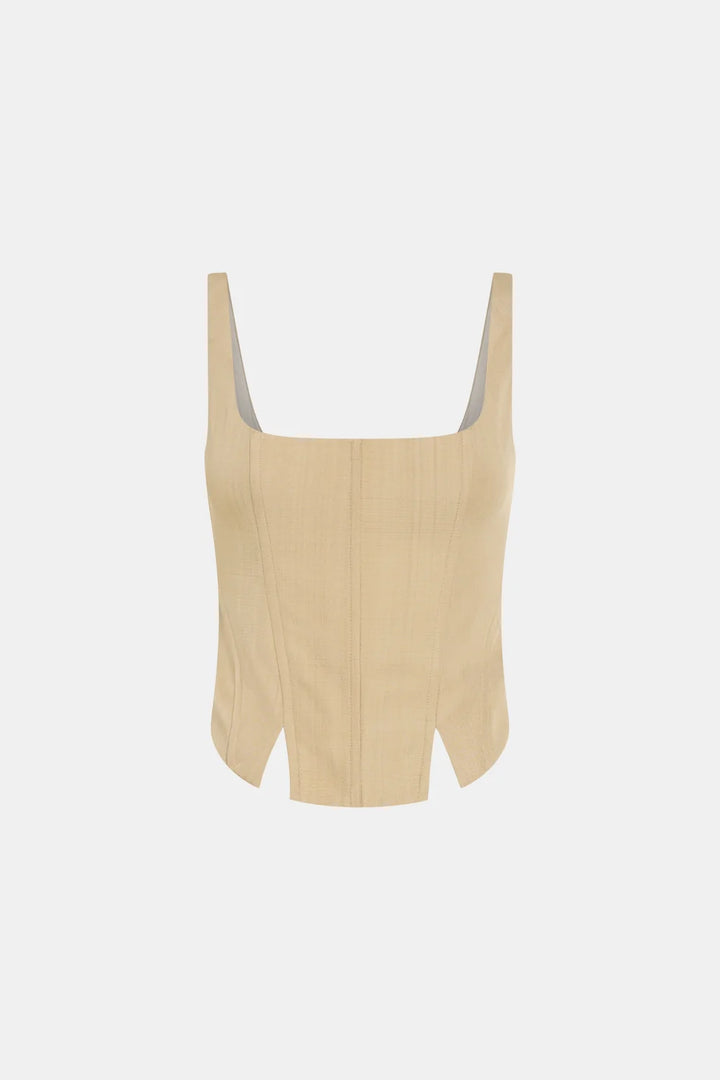 Bronte Fitted Bodice - Beige