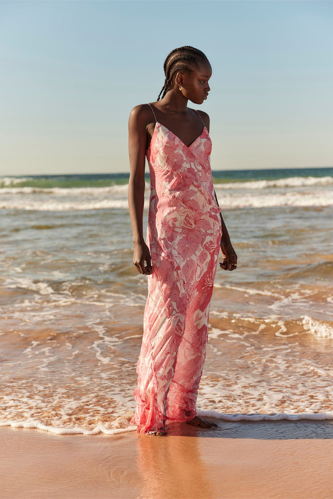 Lolita Curve Midi Strap Dress