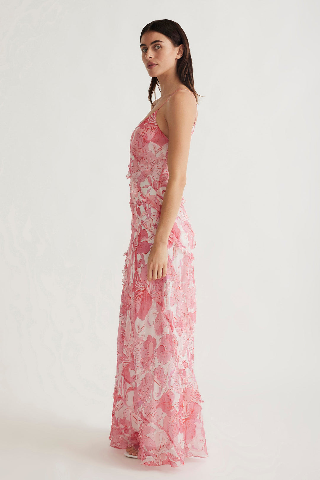Lolita Curve Midi Strap Dress