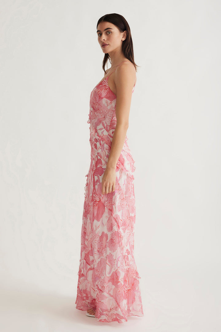 Lolita Curve Midi Strap Dress