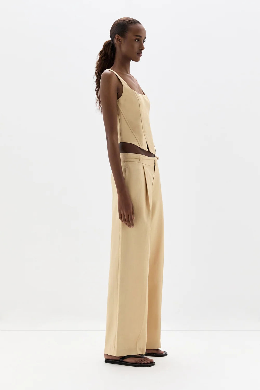 Bronte Fitted Bodice - Beige