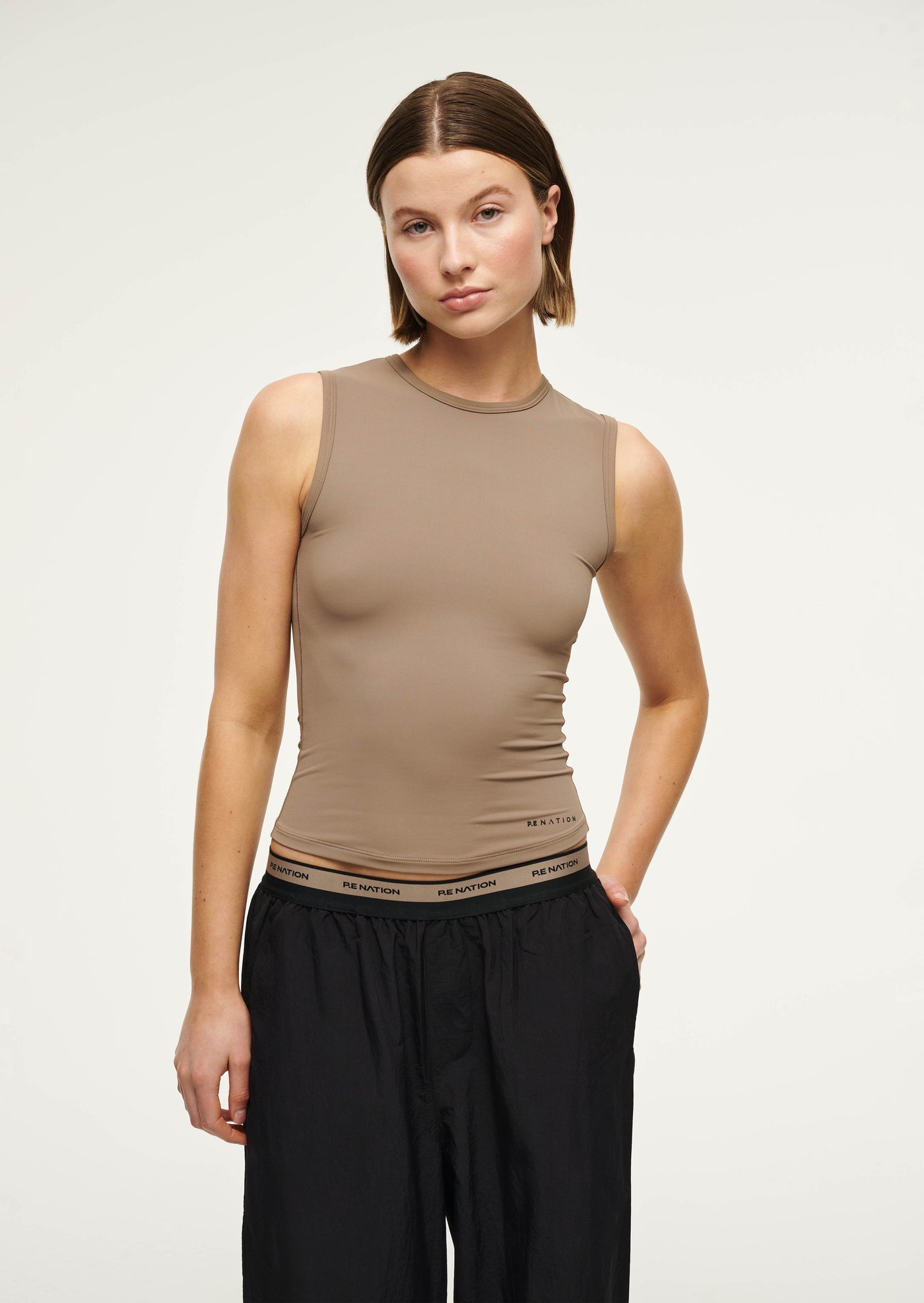 Foundation Muscle Tank - Fossil