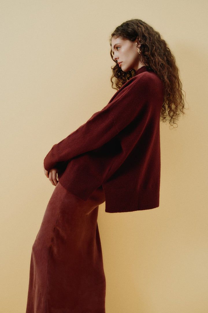 Taylor Knit - Plum