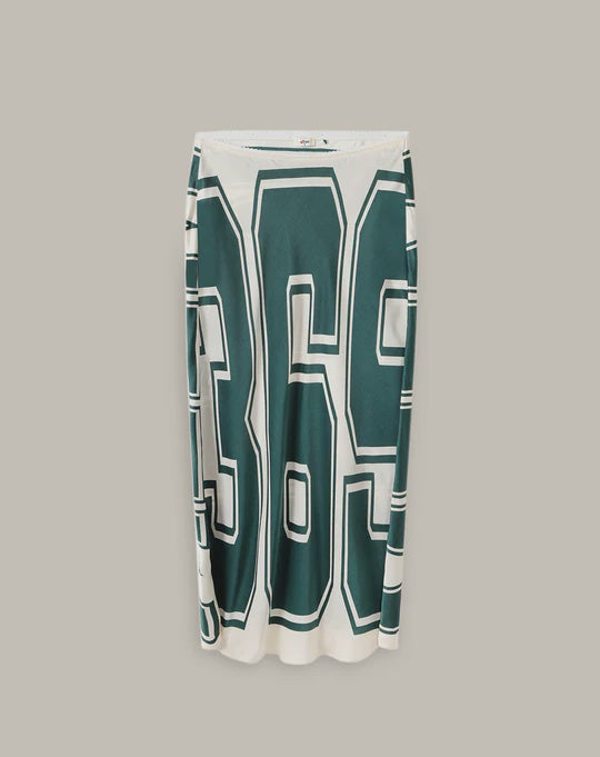 Blakely Slip Skirt - Sporty Jade