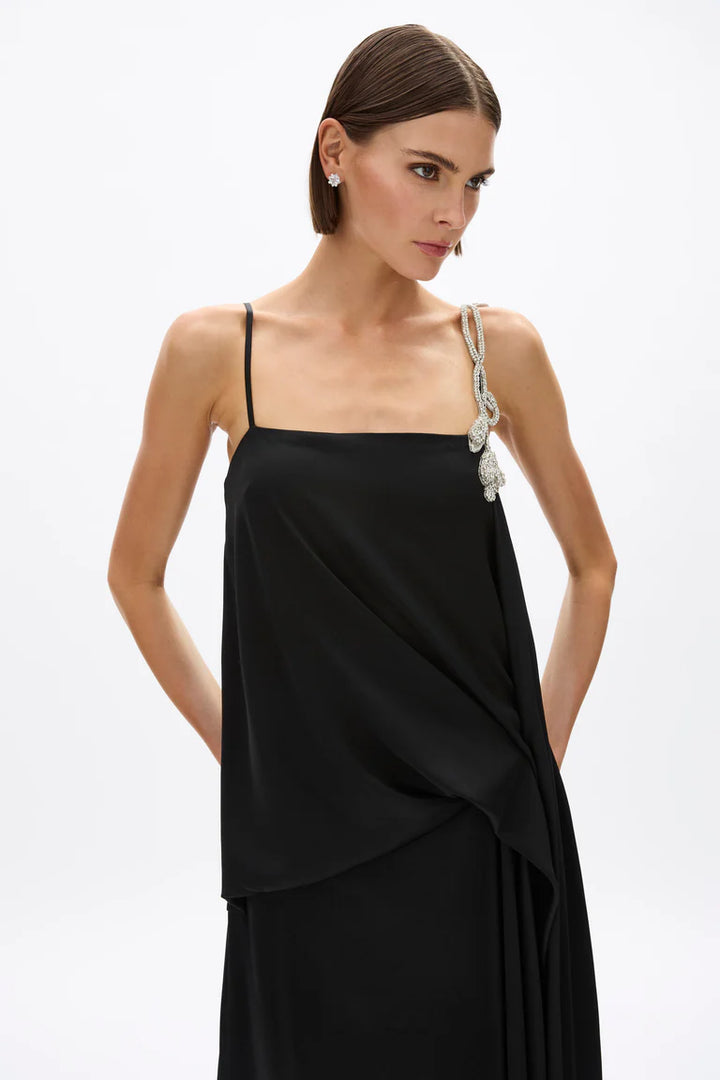 ORYX  GOWN - BLACK
