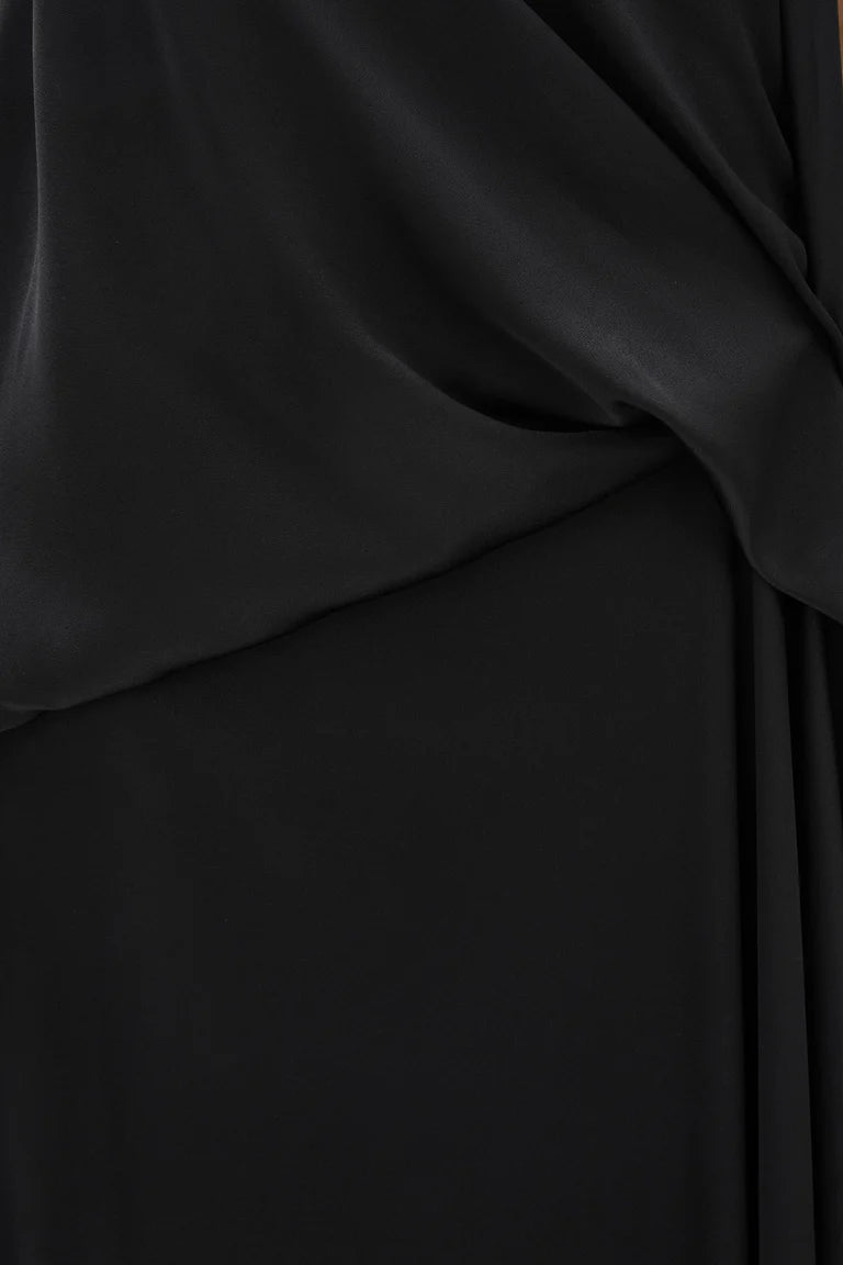 ORYX  GOWN - BLACK