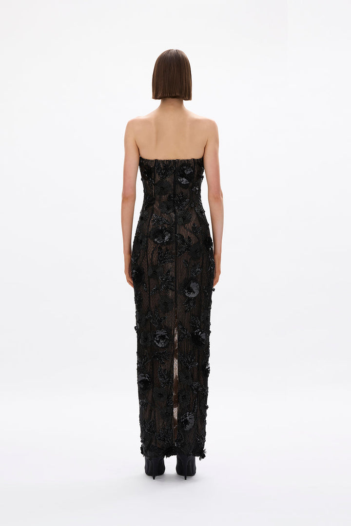 Pierre gown - black