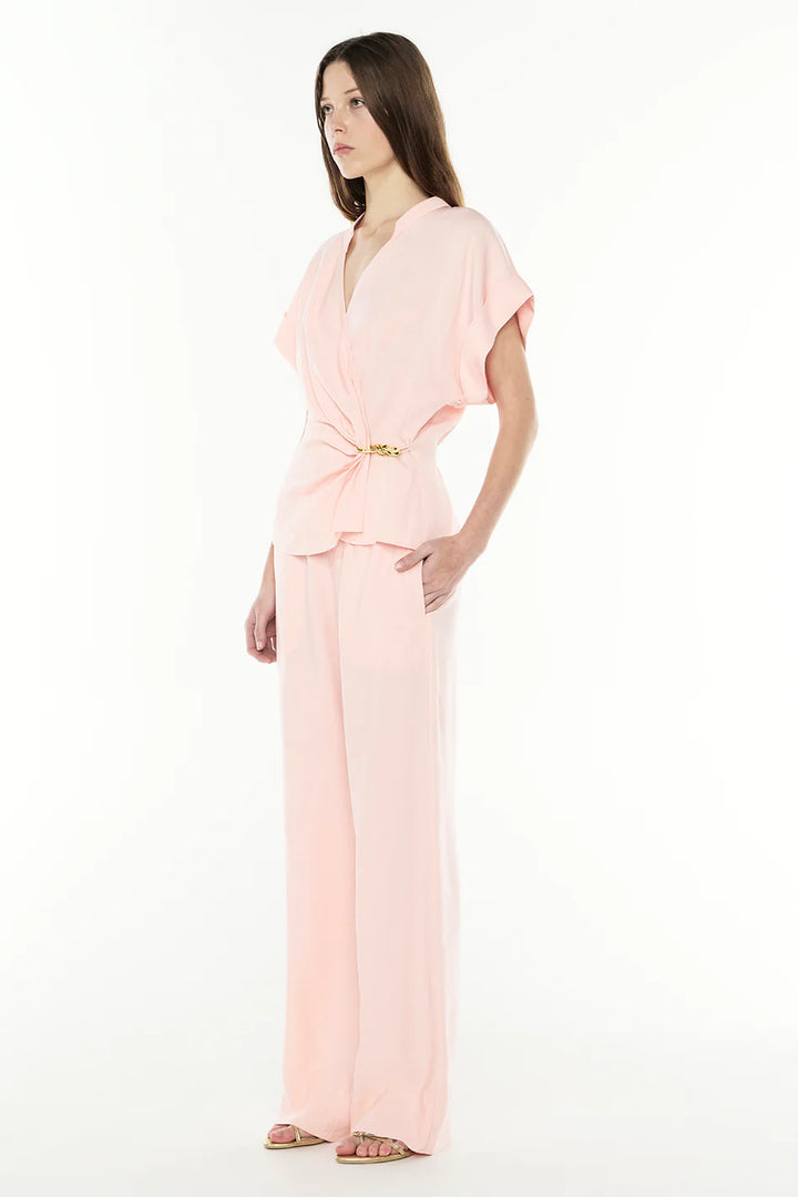 The Sweet Life Pull On Pant - PALE PINK