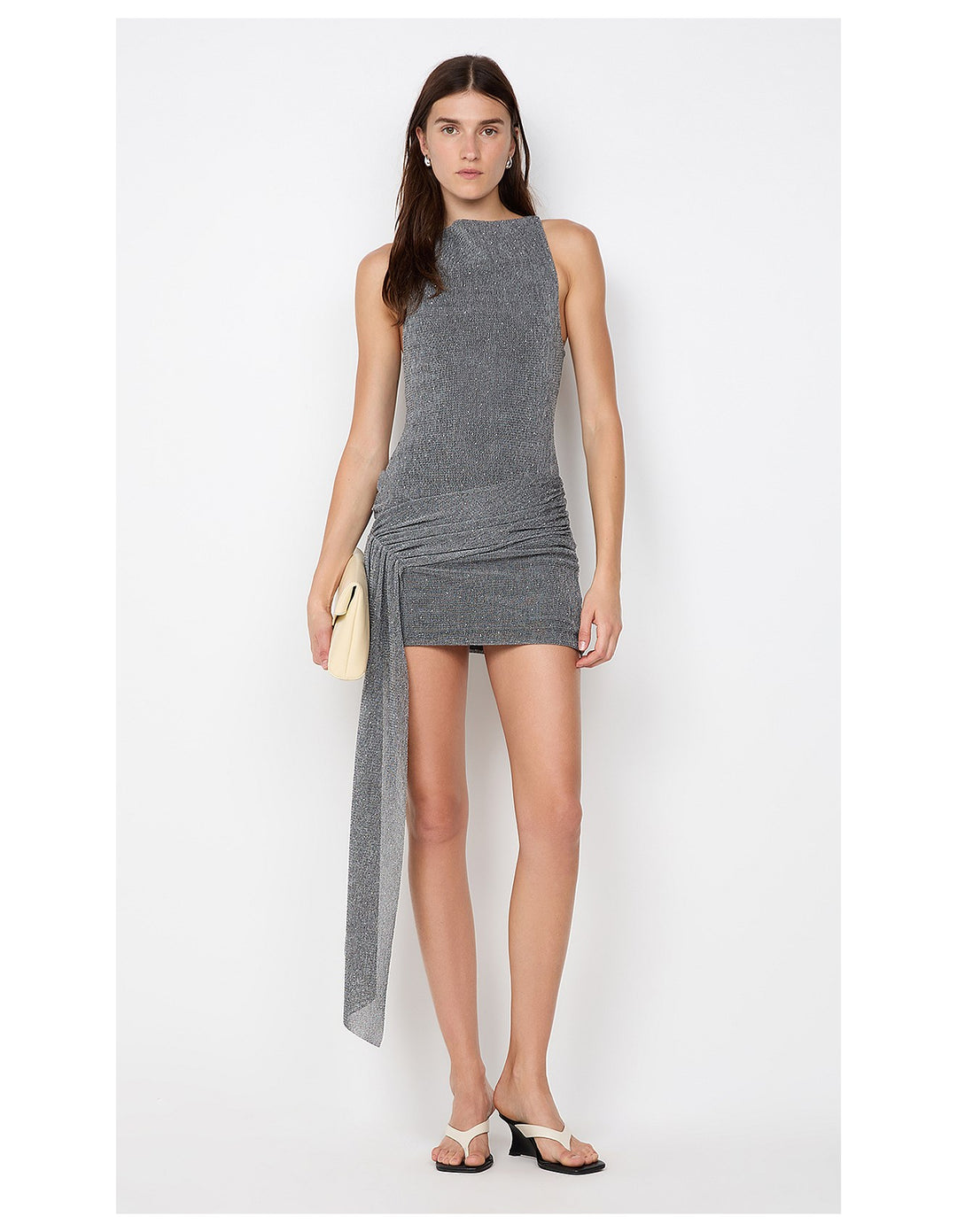 ASTRA DRAPE MINI DRESS