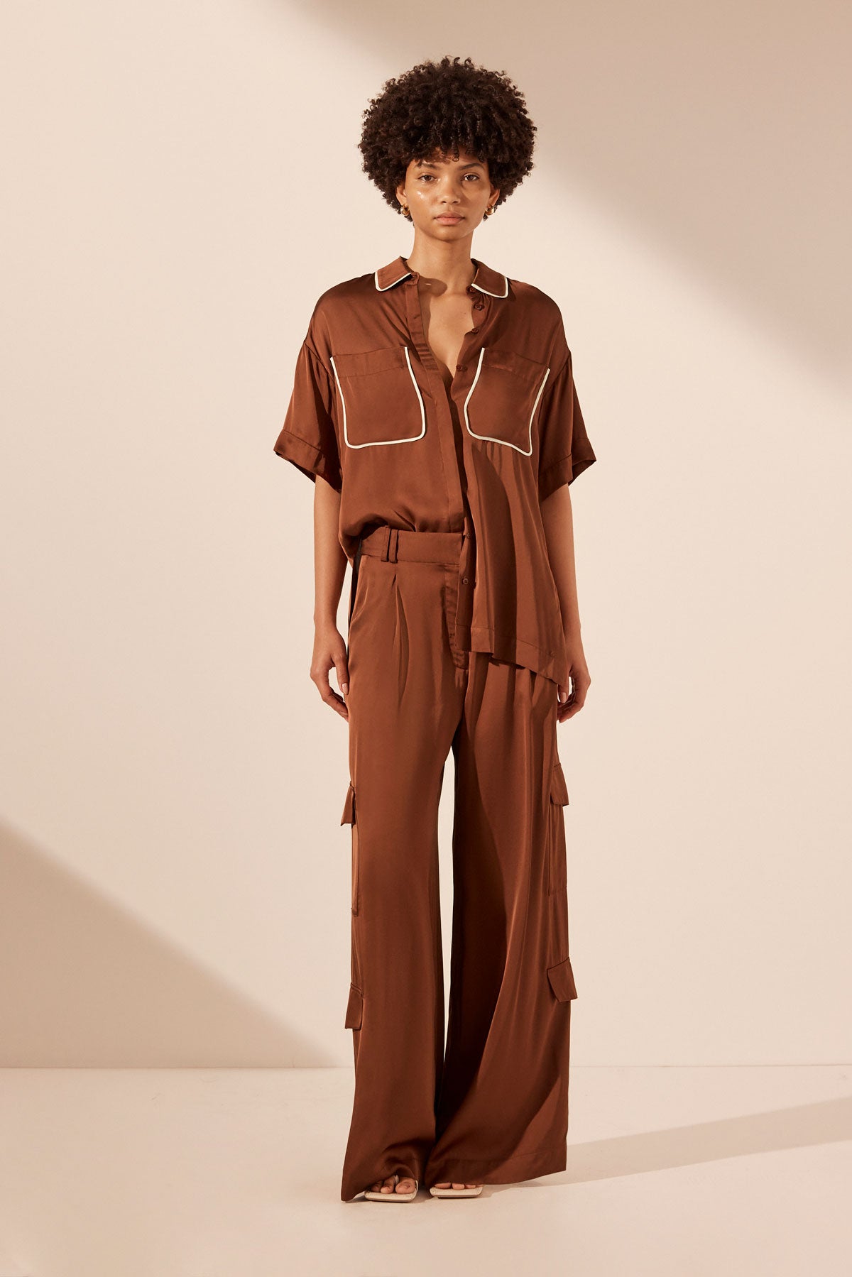 Belkis - Slouchy Cargo Pant