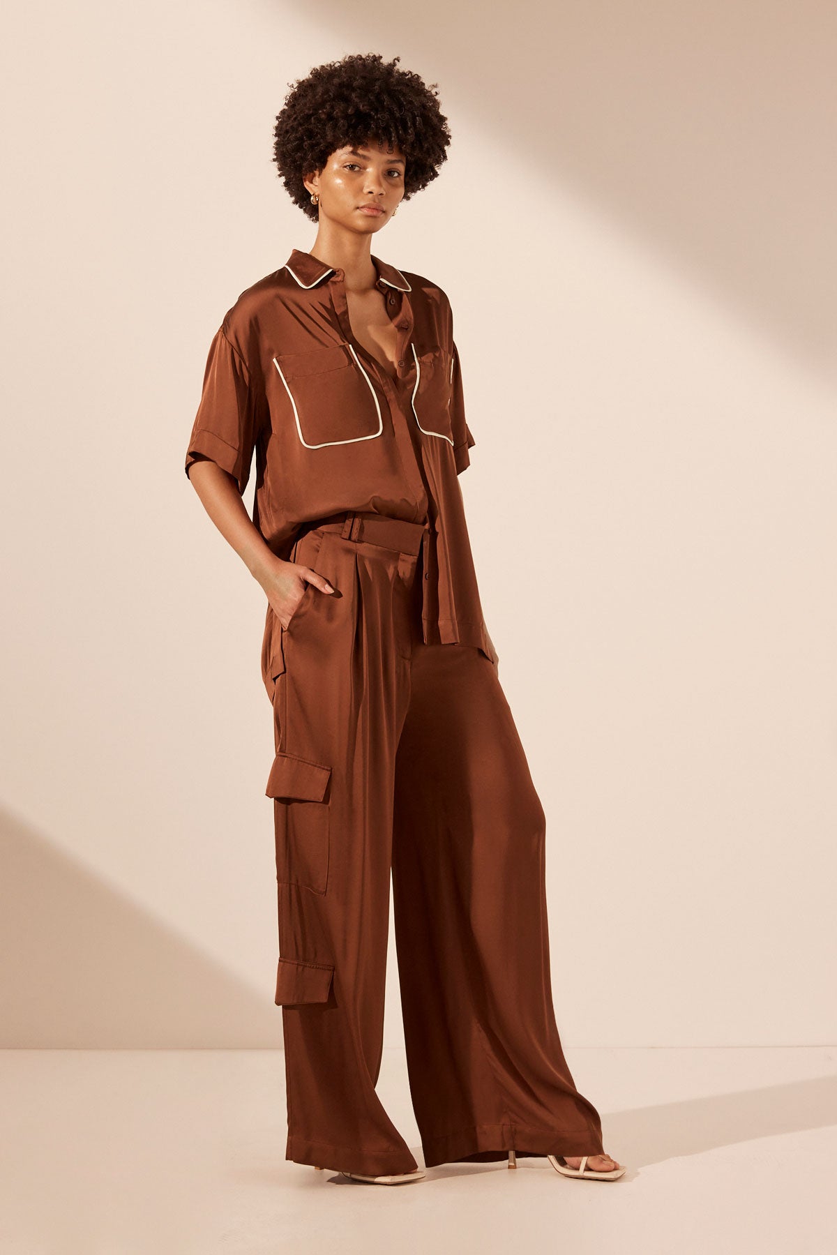Belkis - Slouchy Cargo Pant