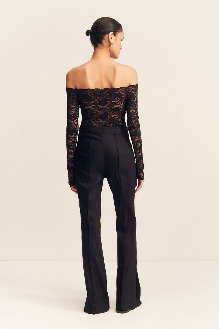 Side Split Pant - Black